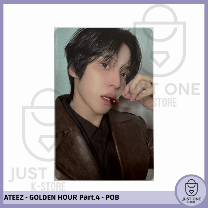 ATEEZ - PHOTOCARD GOLDEN HOUR PART.4 - TOKTOQ POB (YUNHO)