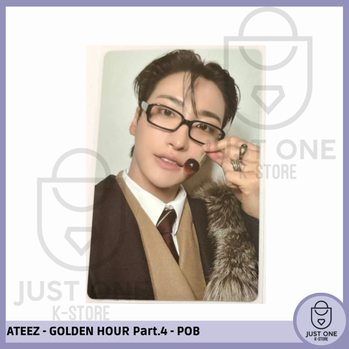 ATEEZ - PHOTOCARD GOLDEN HOUR PART.4 - TOKTOQ POB (SEONGHWA)