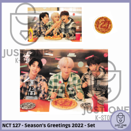 NCT 127 - Season’s Greetings 2022 Doyoung, Jungwoo - Set (Mini Poster; Post; Sticker)
