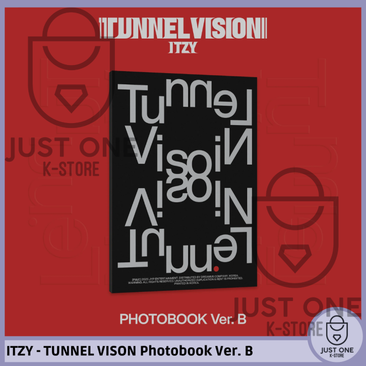 ITZY - TUNNEL VISON - Photobook Ver. B