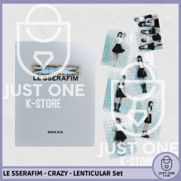 LE SSERAFIM - LENTICULAR PHOTO - UNFORGIVEN Set.