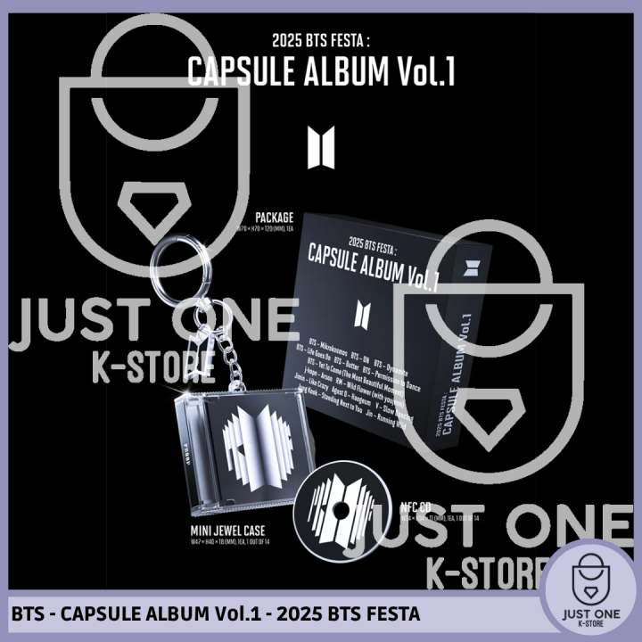 BTS - CAPSULE ALBUM Vol.1 - 2025 BTS FESTA - MAP OF SOUL