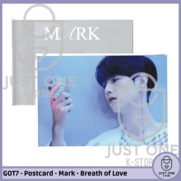 GOT7 – “BREATH OF LOVE : LAST PIECE” POSTCARD (MARK ver.)