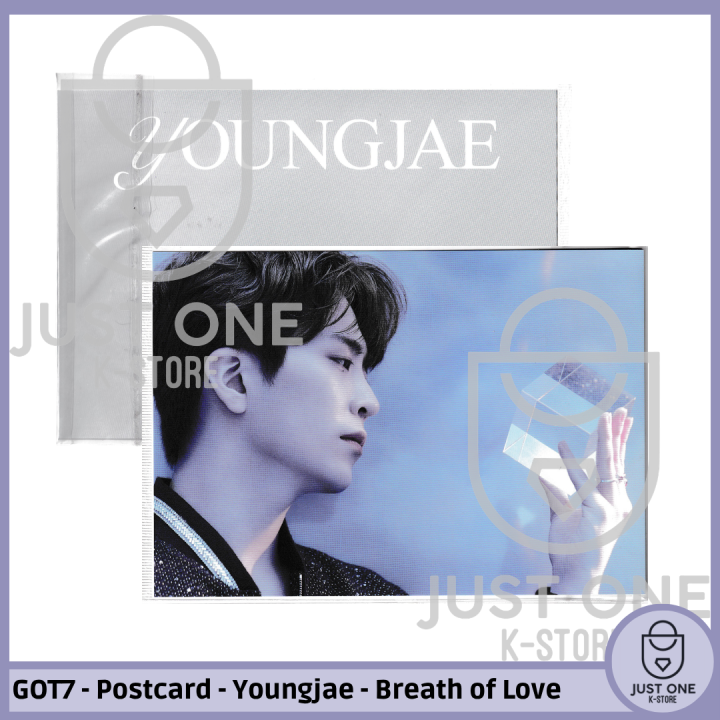 GOT7 – “BREATH OF LOVE : LAST PIECE” POSTCARD (YOUNGJAE ver.)