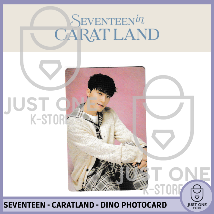 SEVENTEEN - CARATLAND 2024 - DINO PHOTCARD