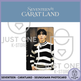 SEVENTEEN - SEUNGKWAN PHOTCARD CARATLAND 2024