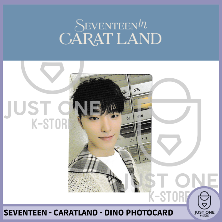 SEVENTEEN - DINO PHOTCARD CARATLAND 2024