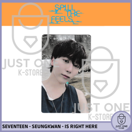 SEVENTEEN - SPILL THE FEELS - SEUNGKWAN PHOTOCARD