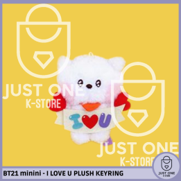 BT21 minini - I LOVE U PLUSH KEYRING - RJ