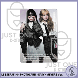 LE SSERAFIM - PHOTOCARD [EASY / WEVERSE VER.] (Sakura & Eunchae) V2