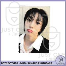 BOYNEXTDOOR - WHO - PHOTOCARD SUNGHO