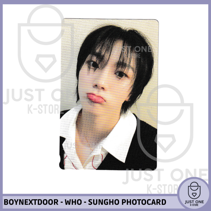 BOYNEXTDOOR - WHO - PHOTOCARD SUNGHO