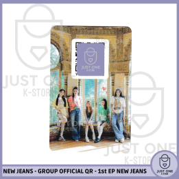 NEW JEANS - GROUP OFFICIAL QR CARD - 1er EP New Jeans