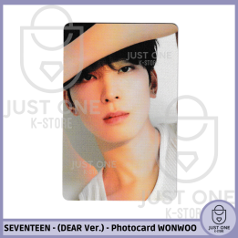 SEVENTEEN BEST ALBUM '17 IS RIGHT HERE' - (DEAR Ver.) - Photocard WONWOO 1