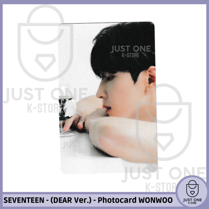 SEVENTEEN BEST ALBUM '17 IS RIGHT HERE' - (DEAR Ver.) - Photocard WONWOO 4