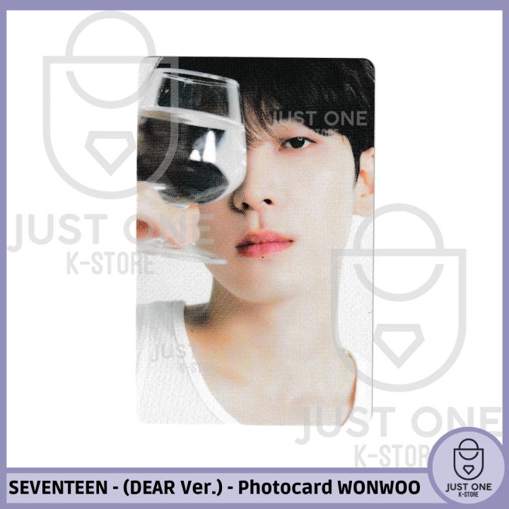 SEVENTEEN BEST ALBUM '17 IS RIGHT HERE' - (DEAR Ver.) - Photocard WONWOO 6