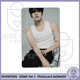 SEVENTEEN BEST ALBUM '17 IS RIGHT HERE' - (DEAR Ver.) - Photocard WONWOO 10