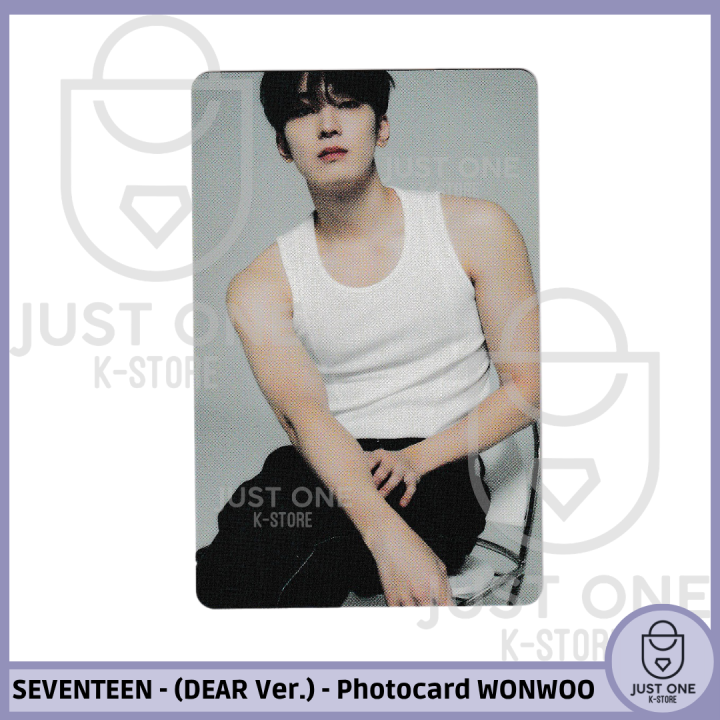SEVENTEEN BEST ALBUM '17 IS RIGHT HERE' - (DEAR Ver.) - Photocard WONWOO 10