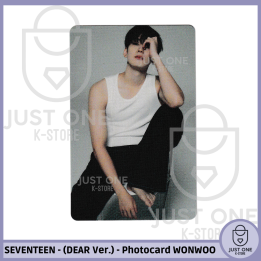SEVENTEEN BEST ALBUM '17 IS RIGHT HERE' - (DEAR Ver.) - Photocard WONWOO 11