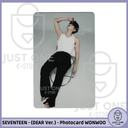 SEVENTEEN BEST ALBUM '17 IS RIGHT HERE' - (DEAR Ver.) - Photocard WONWOO 12