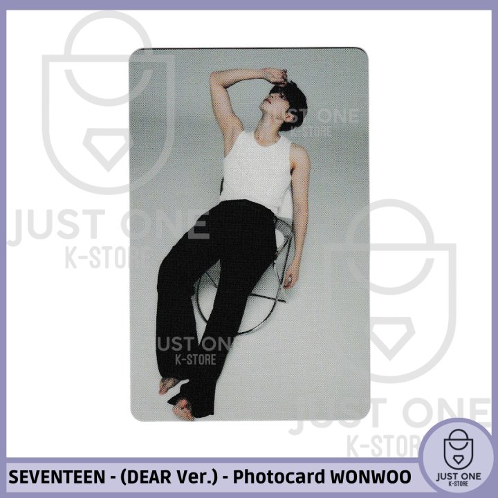 SEVENTEEN BEST ALBUM '17 IS RIGHT HERE' - (DEAR Ver.) - Photocard WONWOO 12