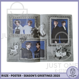 RIIZE - FOLDED POSTER - SEASON’S GREETINGS 2025