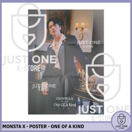 MONSTA X - Poster Minhyuk - One of A Kind - 9th Mini Album