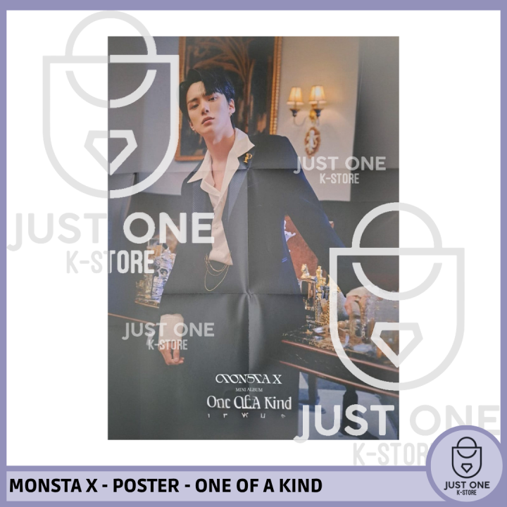 MONSTA X - Poster Minhyuk - One of A Kind - 9th Mini Album