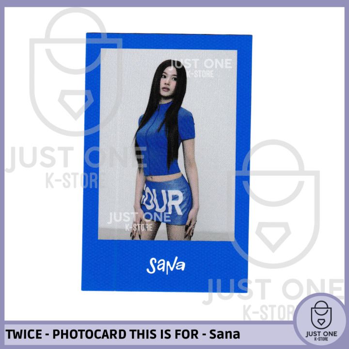 TWICE - PHOTOCARD THIS IS FOR (POLAROID - THIS -ver.) (NEMO) (Sana)