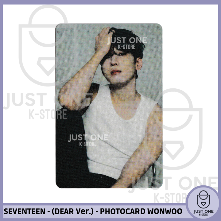 SEVENTEEN BEST ALBUM '17 IS RIGHT HERE' - (DEAR Ver.) - Photocard WONWOO 15