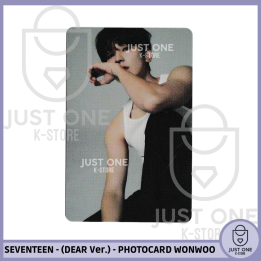 SEVENTEEN BEST ALBUM '17 IS RIGHT HERE' - (DEAR Ver.) - Photocard WONWOO 16
