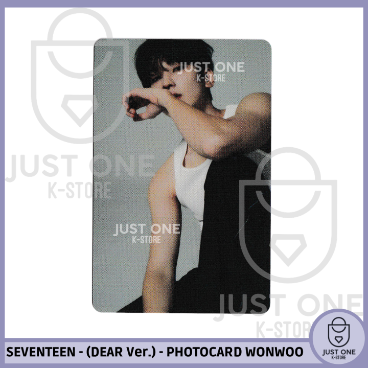 SEVENTEEN BEST ALBUM '17 IS RIGHT HERE' - (DEAR Ver.) - Photocard WONWOO 16