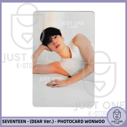 SEVENTEEN BEST ALBUM '17 IS RIGHT HERE' - (DEAR Ver.) - Photocard WONWOO 20