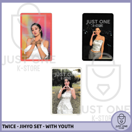 TWICE - PREORDEN PHOTOCARD [WITH YOU-TH / SET] JIHYO