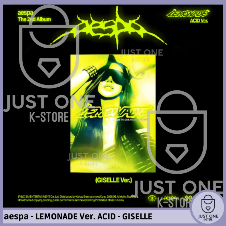 aespa - The 2nd Album LEMONADE - ACID Ver. - GISELLE