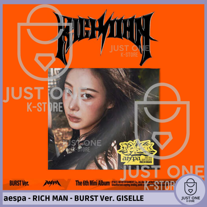 aespa - The 6th Mini Album Rich Man - BURST Ver. GISELLE