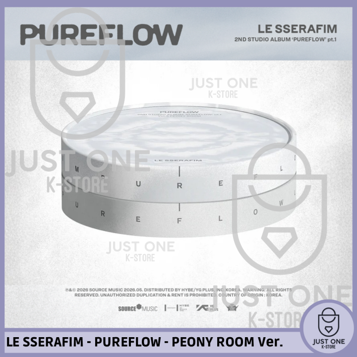 LE SSERAFIM - 2nd Studio Album PUREFLOW pt. 1 - PEONY ROOM
