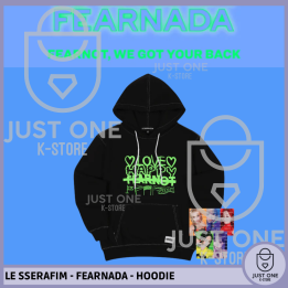 LE SSERAFIM - FEARNADA - HOODIE - TALLA "L"