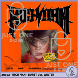 aespa - The 6th Mini Album Rich Man - BURST Ver. WINTER