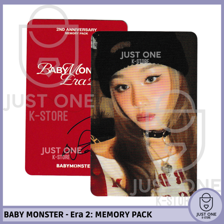 BABYMONSTER - Era 2: 2ND ANNIVERSARY - PHOTOCARD PARITHA