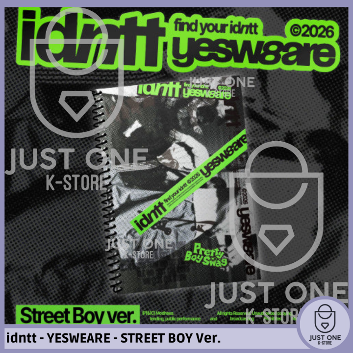 idntt - YESWEARE - Mini Album - STREET BOY Ver