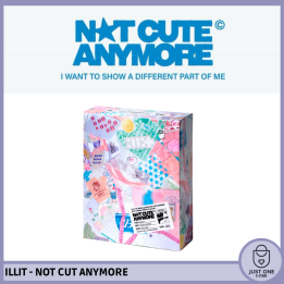 ILLIT - NOT CUTE ANYMORE -  ILLIT X ASHLEY WILLIAMS POUCH COLLAGE Ver.