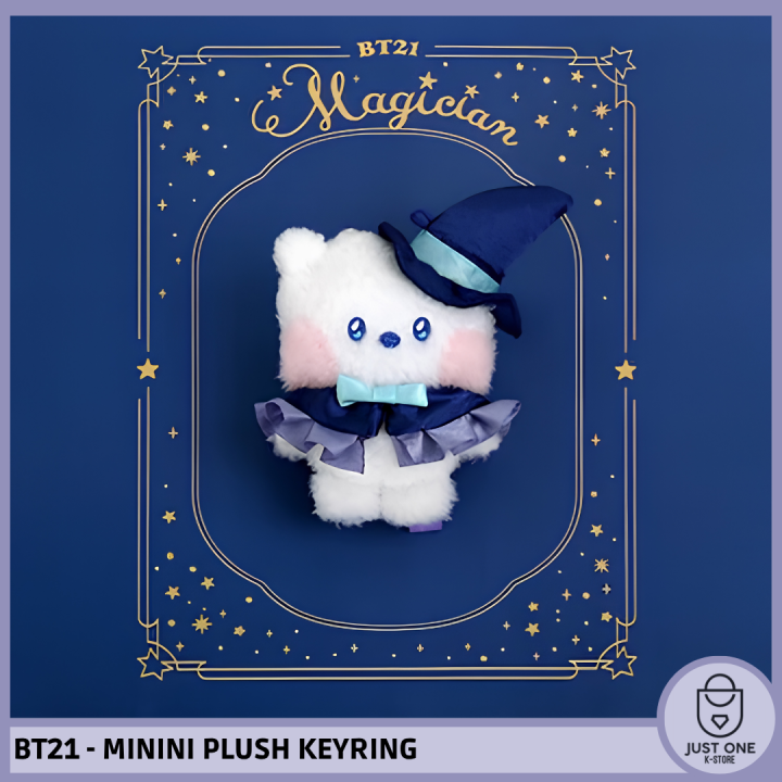 BT21 - MAGICIAN SMALL - MININI PLUSH KEYRING - RJ