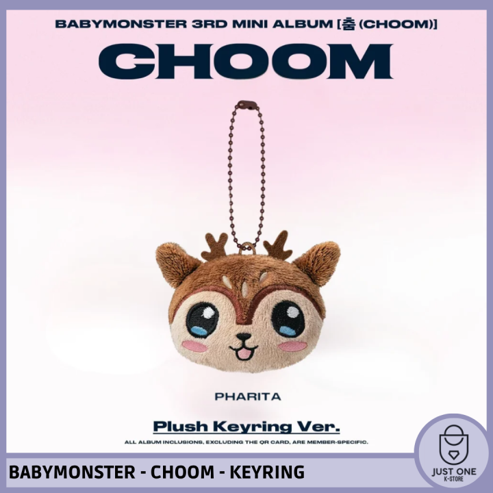 BABYMONSTER - CHOOM - Ver. PHARITA  Plush Keyring