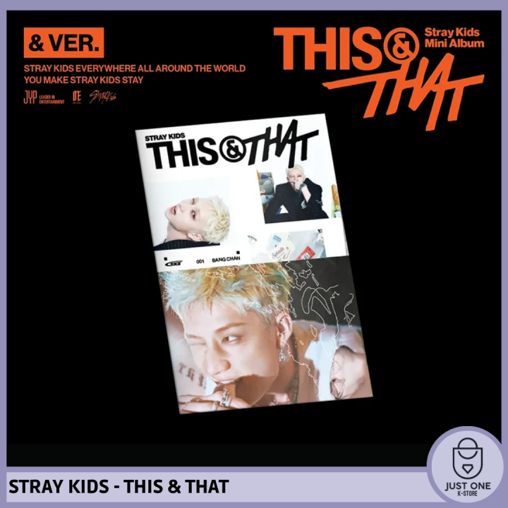 STRAY KIDS - THIS & THAT - & VER.  - BANG CHAN