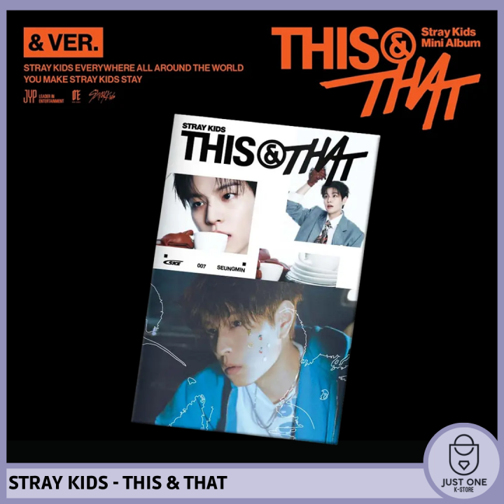 STRAY KIDS - THIS & THAT - & VER.  - SEUNGMIN