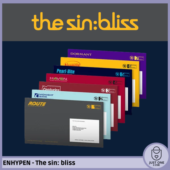 ENHYPEN - THE SIN : BLISS - ENGENE ver.  ROUTE