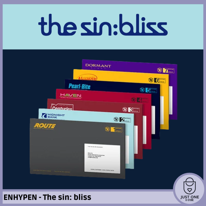 ENHYPEN - THE SIN : BLISS - ENGENE ver.  MINDNIGTH BANK