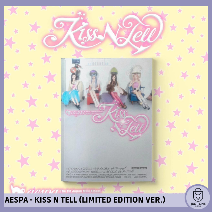 AESPA - Kiss N Tell (Limited Edition Ver.)