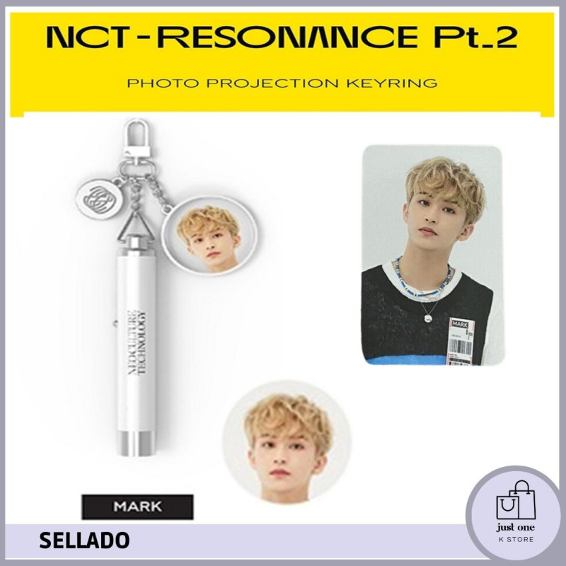 NCT 2022 -Resonance pt.2 projection keyring [Mark Ver]